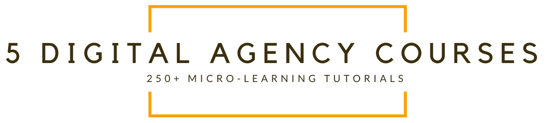 5 DIGITAL AGENCY COURSES